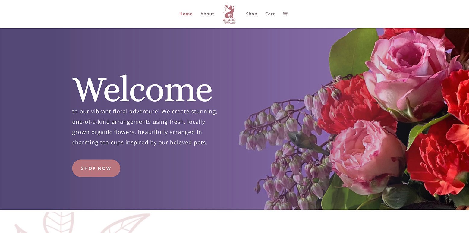 screenshot whisers and blooms