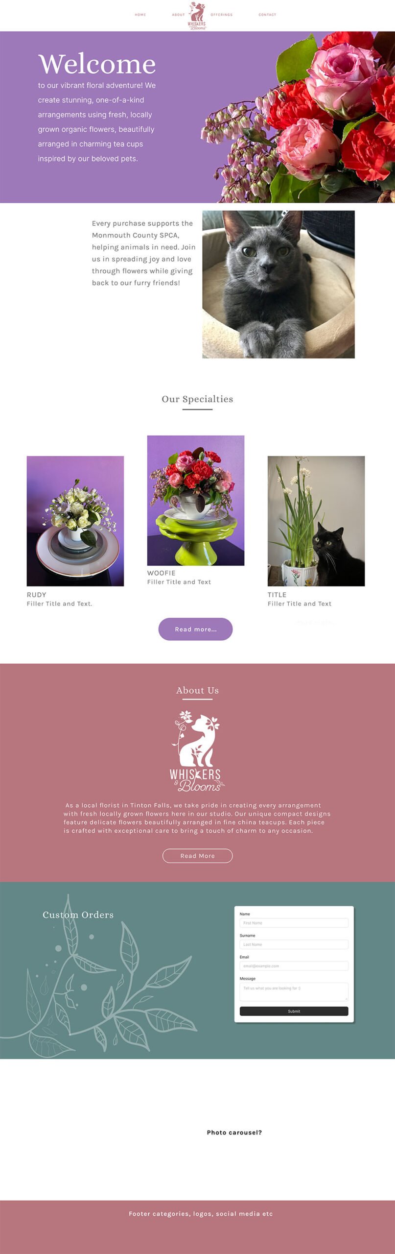 Whiskers and Blooms Version 1